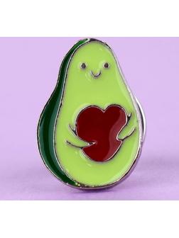 Значок металлический «Авокадо» 1,6 х 2,2см