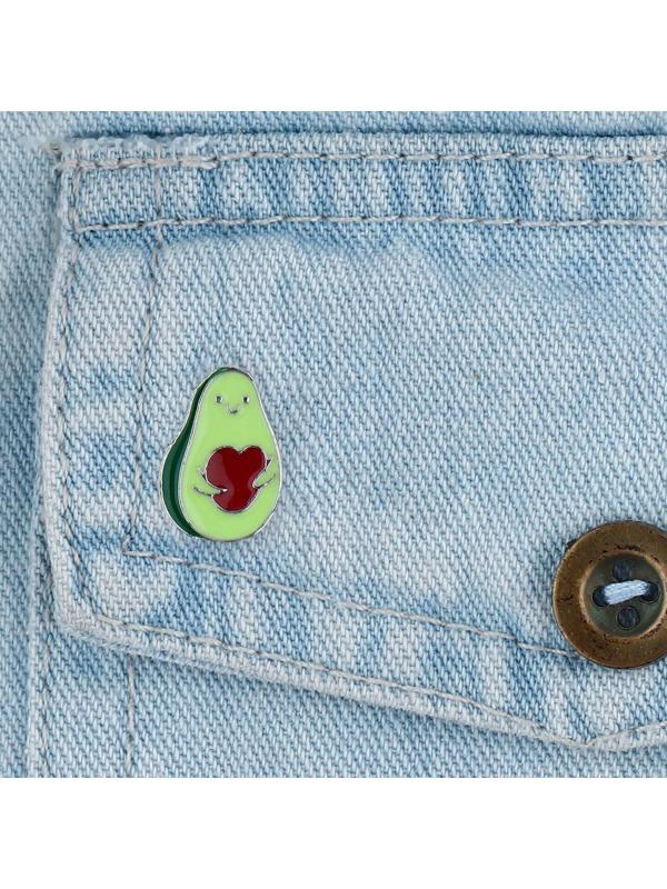 Значок металлический «Авокадо» 1,6 х 2,2см