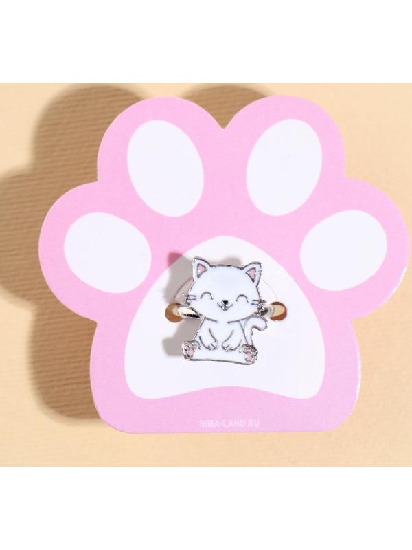 Кольцо детское «Котик»