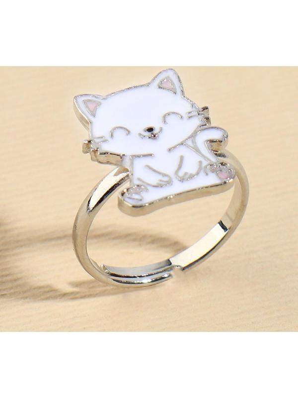 Кольцо детское «Котик»