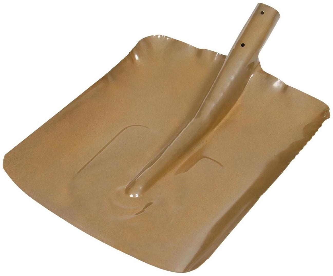 Ковш лопаты металлический, 340 × 500 мм, без планки, крашеная, ЛСУ-19