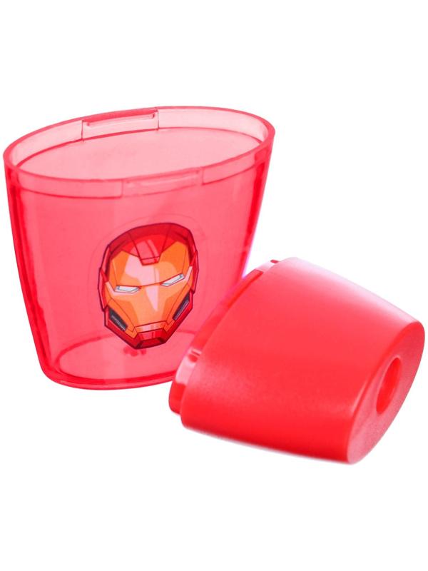 Точилка пластиковая, цвет красный, Мстители