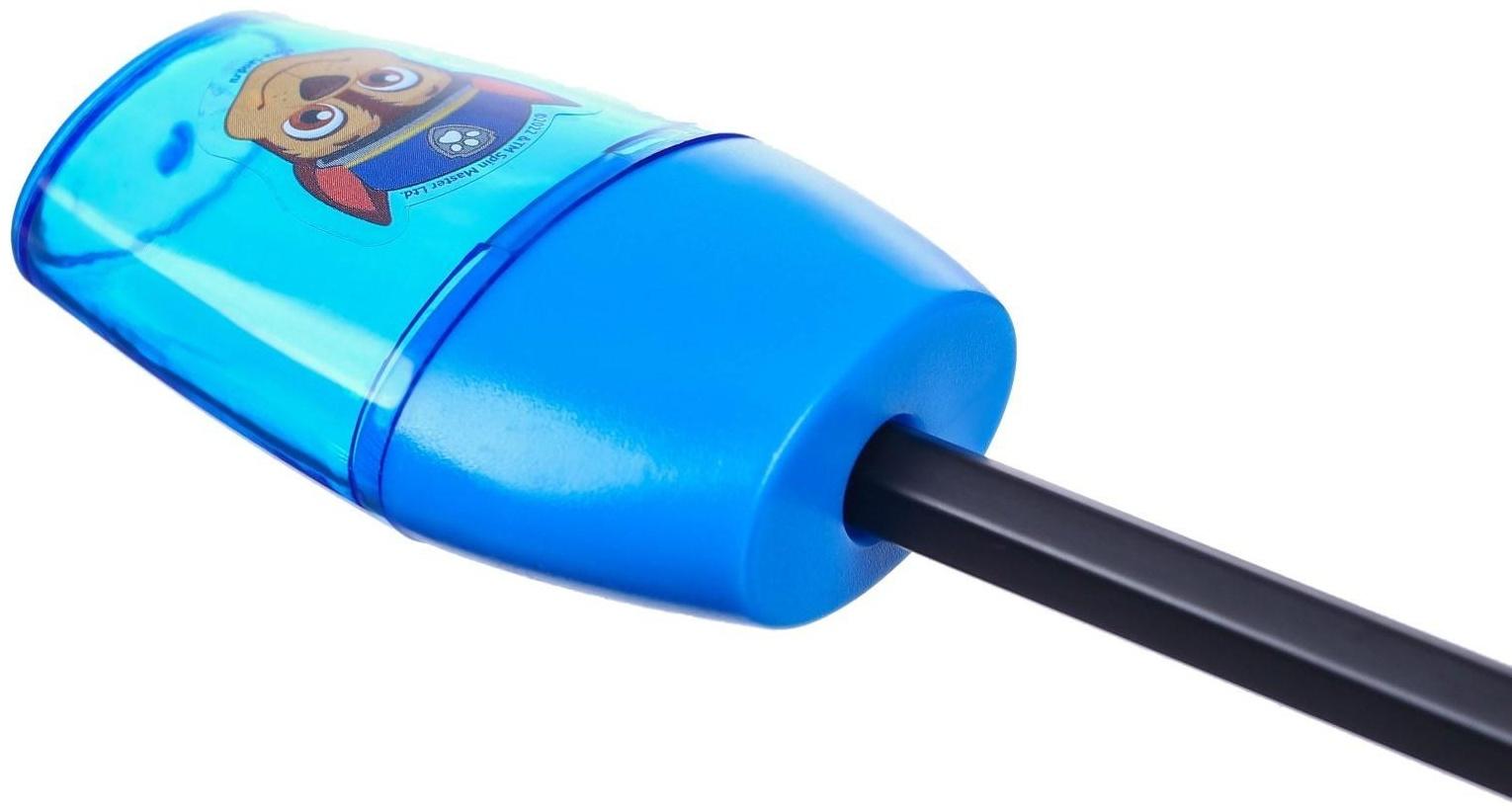 Точилка пластиковая, цвет синий, Щенячий патруль