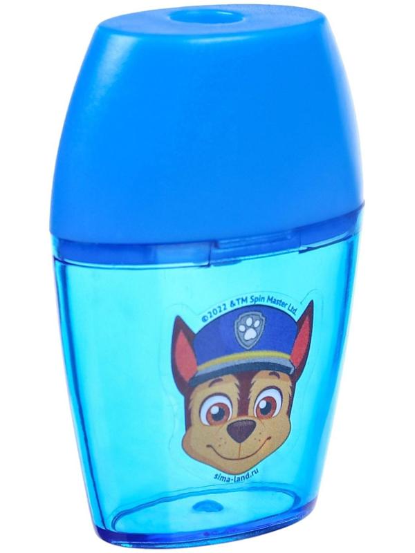 Точилка пластиковая, цвет синий, Щенячий патруль