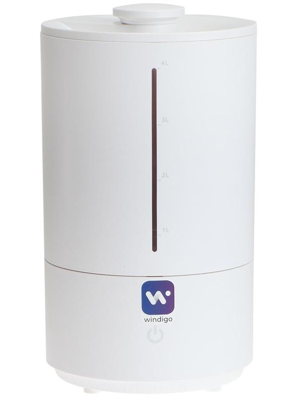 Увлажнитель-ароматизатор воздуха Windigo HM-8, ультразвуковой, 25Вт, 4л, 20м2, белый