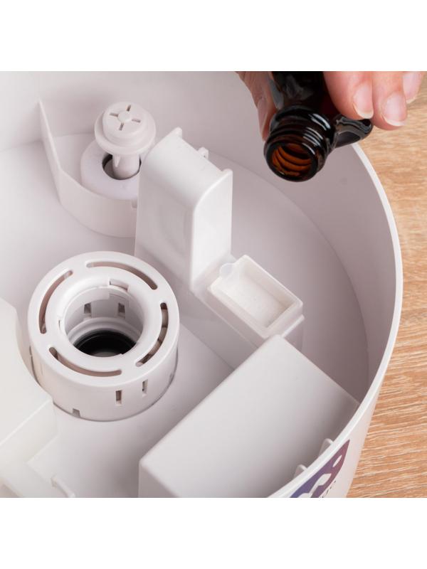 Увлажнитель-ароматизатор воздуха Windigo HM-8, ультразвуковой, 25Вт, 4л, 20м2, белый