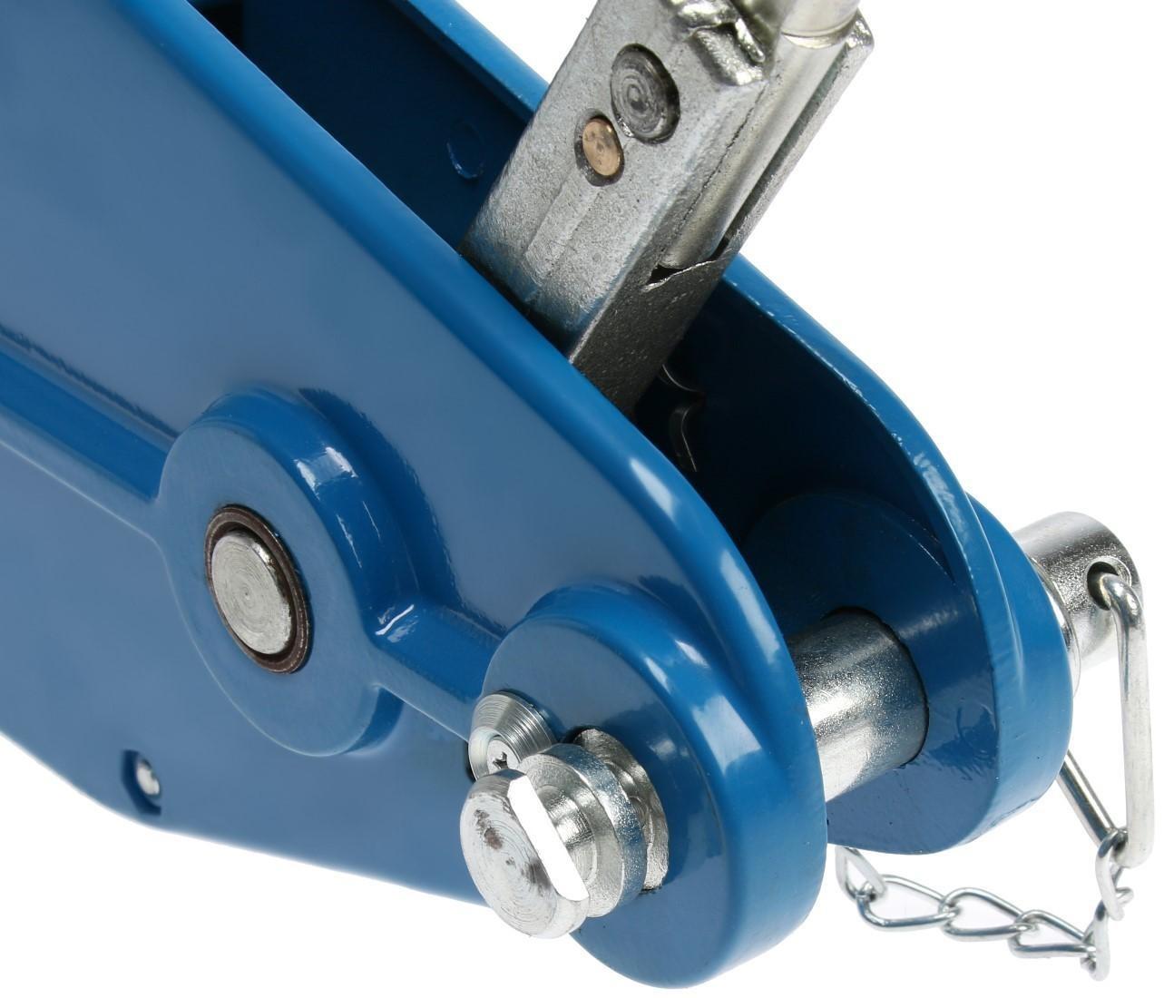 Лебёдка рычажная тросовая МТМ ТУНДРА, трос d = 8.3 мм, 20 м, подъём 0.8 т, нагрузка до 1 т