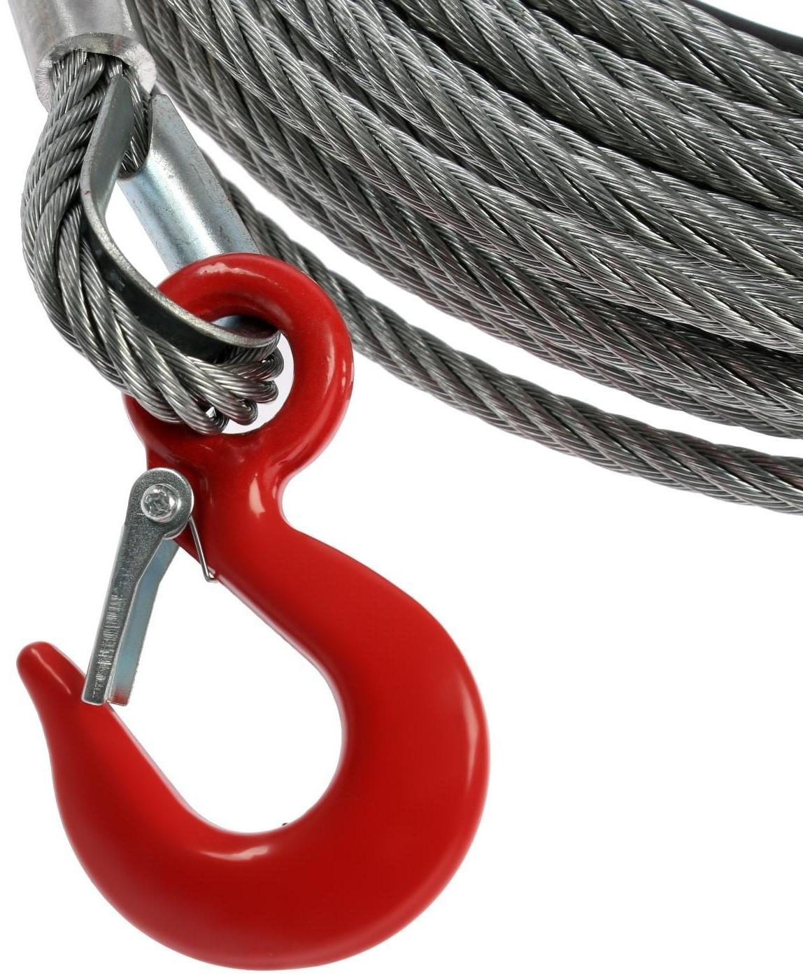 Лебёдка рычажная тросовая МТМ ТУНДРА, трос d = 8.3 мм, 20 м, подъём 0.8 т, нагрузка до 1 т