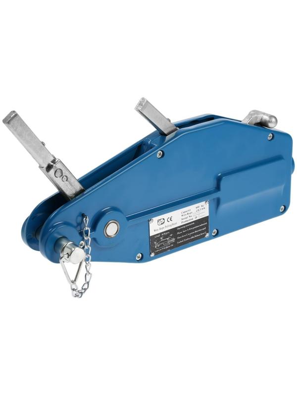 Лебёдка рычажная тросовая МТМ ТУНДРА, трос d = 8.3 мм, 20 м, подъём 0.8 т, нагрузка до 1 т