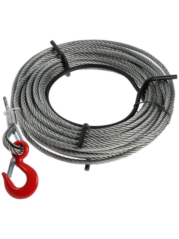 Лебёдка рычажная тросовая МТМ ТУНДРА, трос d = 8.3 мм, 20 м, подъём 0.8 т, нагрузка до 1 т