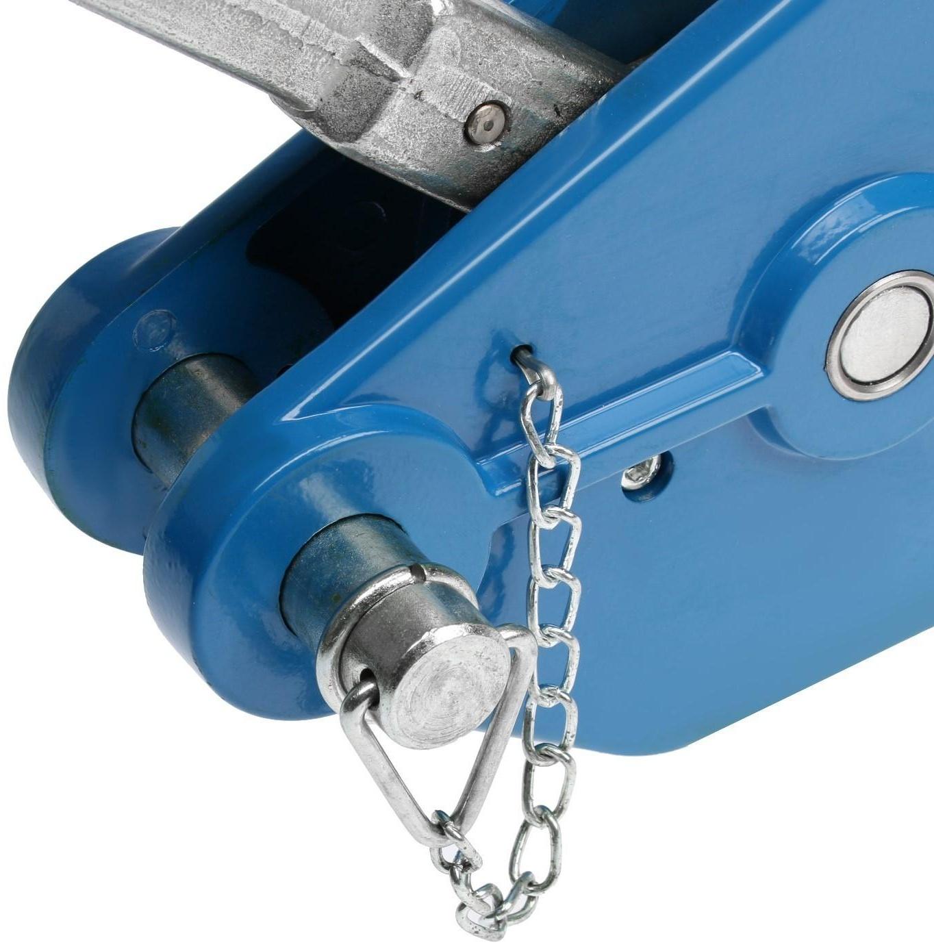 Лебёдка рычажная тросовая МТМ ТУНДРА, трос d = 11 мм, 20 м, подъём 1.6 т, нагрузка до 2 т