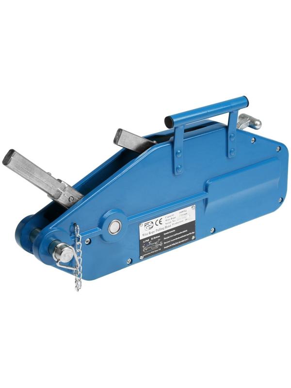 Лебёдка рычажная тросовая МТМ ТУНДРА, трос d = 11 мм, 20 м, подъём 1.6 т, нагрузка до 2 т