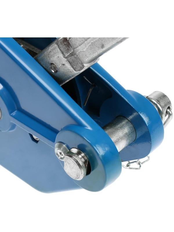 Лебёдка рычажная тросовая МТМ ТУНДРА, трос d = 11 мм, 20 м, подъём 1.6 т, нагрузка до 2 т