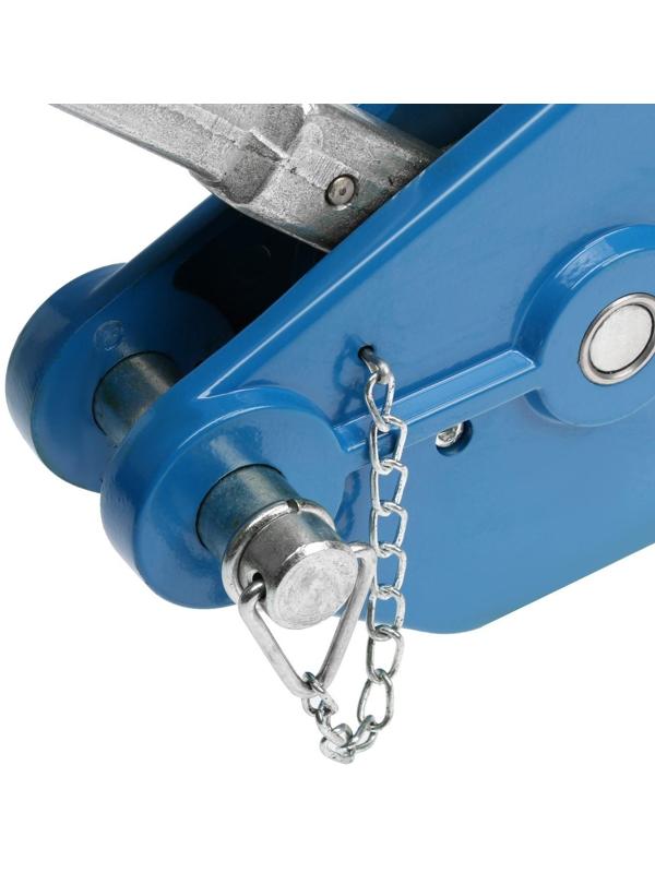 Лебёдка рычажная тросовая МТМ ТУНДРА, трос d = 11 мм, 20 м, подъём 1.6 т, нагрузка до 2 т