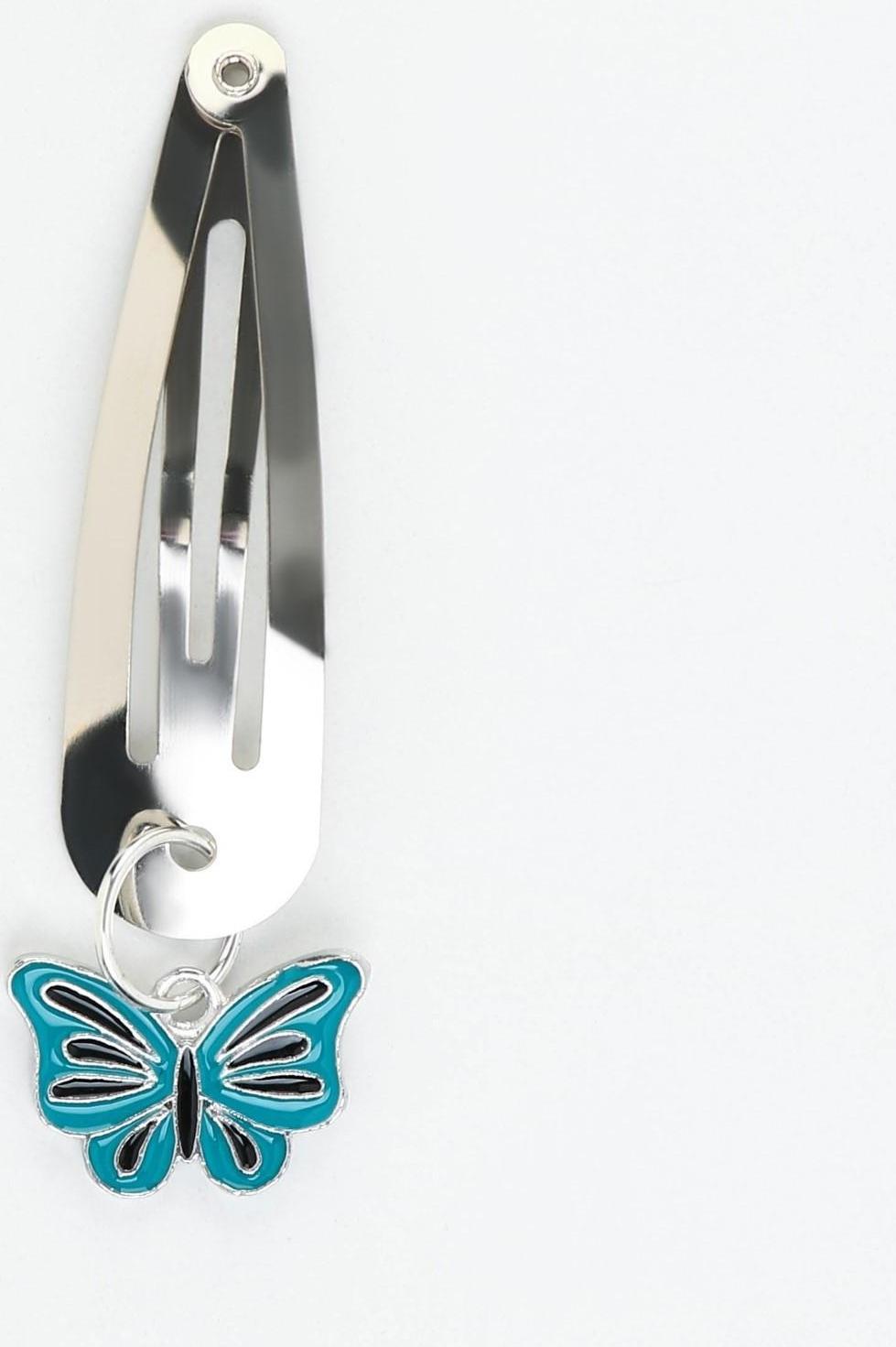 Заколки для волос с металлическим доп.элементом «Микс»