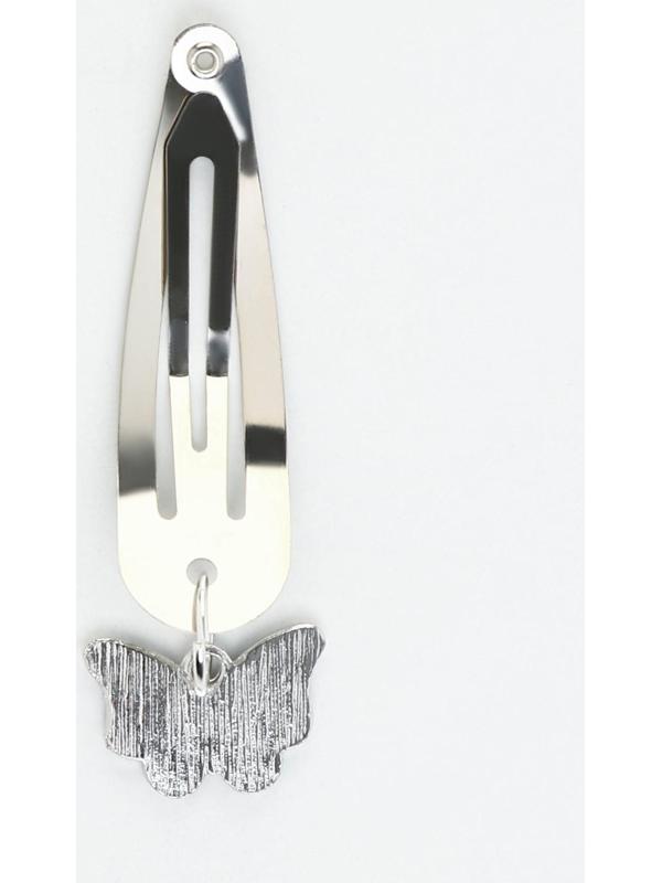 Заколки для волос с металлическим доп.элементом «Микс»