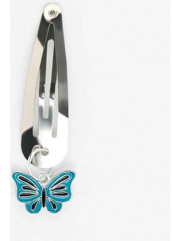 Заколки для волос с металлическим доп.элементом «Микс»