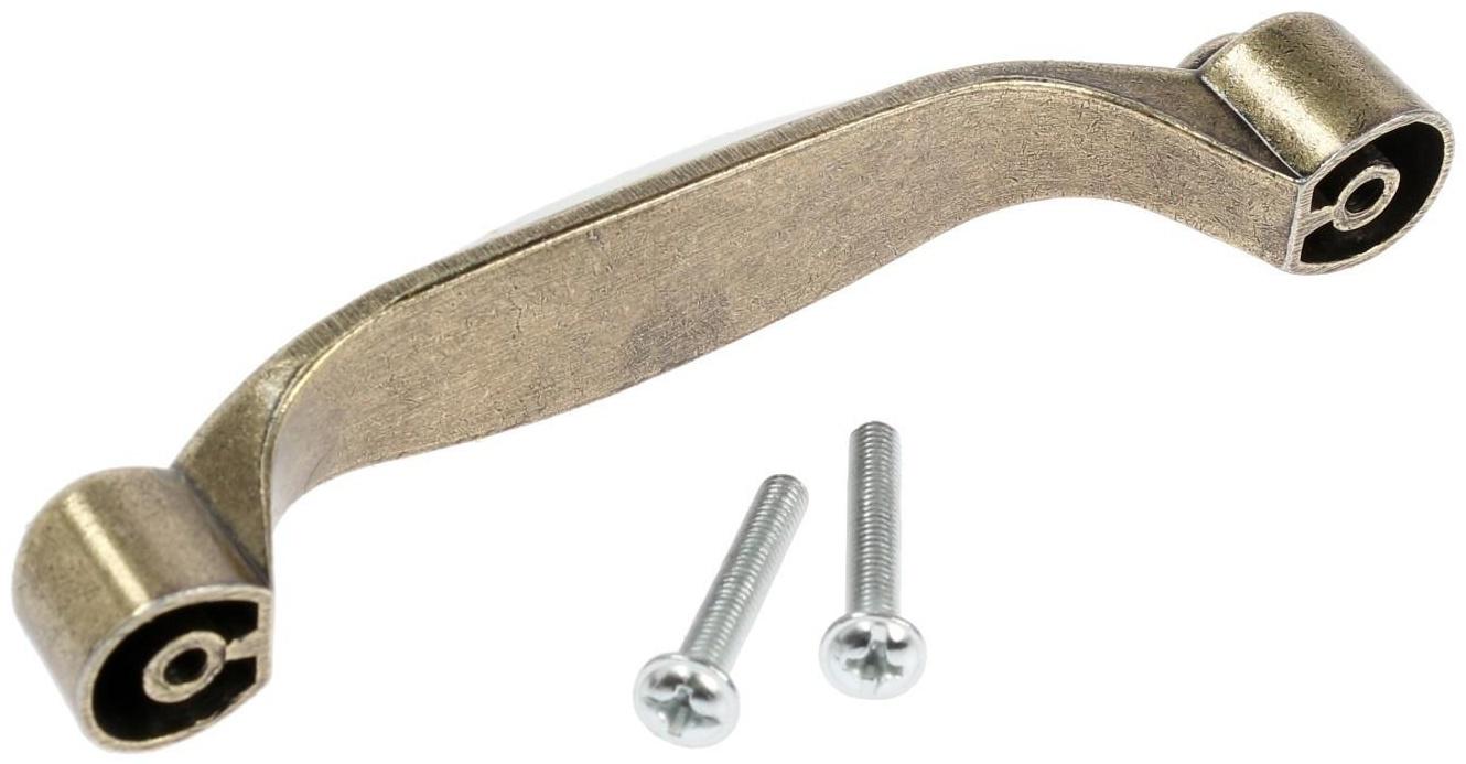 Ручка скоба ROSE CAPPIO Ceramics, 96 мм, цвет бронза