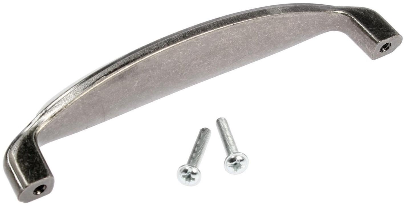 Ручка скоба CAPPIO Ceramics, 128 мм, цвет старинное серебро