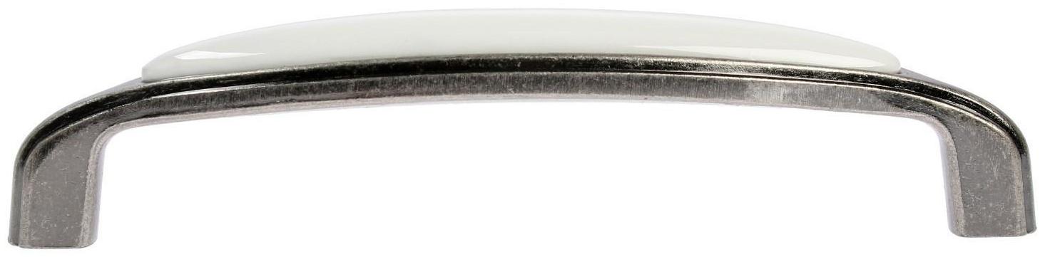 Ручка скоба CAPPIO Ceramics, 128 мм, цвет старинное серебро