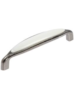 Ручка скоба CAPPIO Ceramics, 128 мм, цвет старинное серебро