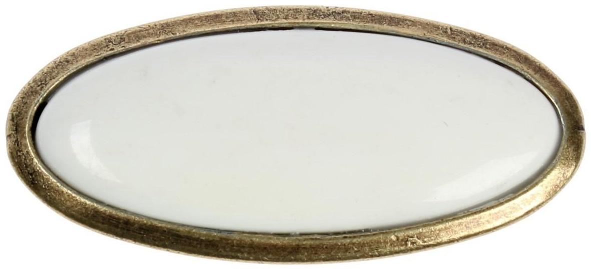 Ручка кнопка CAPPIO Ceramics, цвет бронза