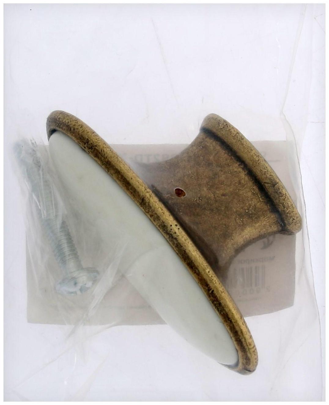 Ручка кнопка CAPPIO Ceramics, цвет бронза