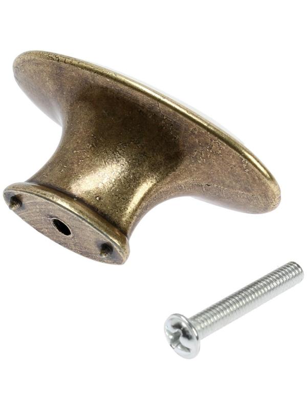 Ручка кнопка CAPPIO Ceramics, цвет бронза