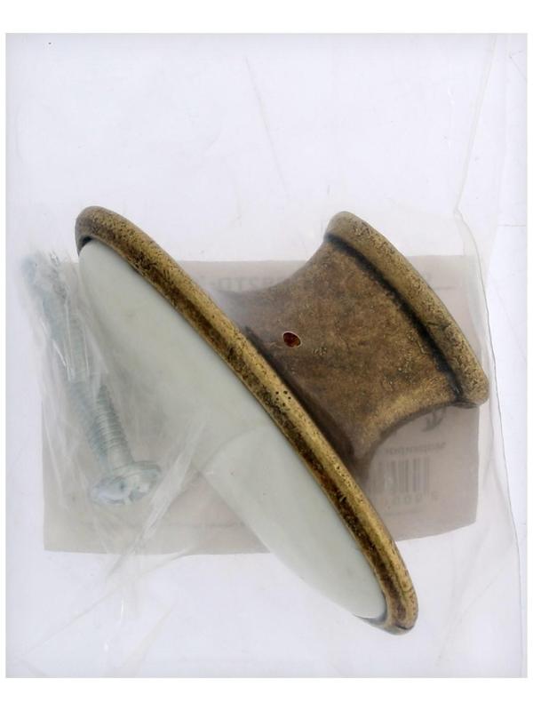 Ручка кнопка CAPPIO Ceramics, цвет бронза