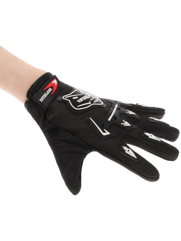 Перчатки мотоциклетные, детские, с защитными вставками