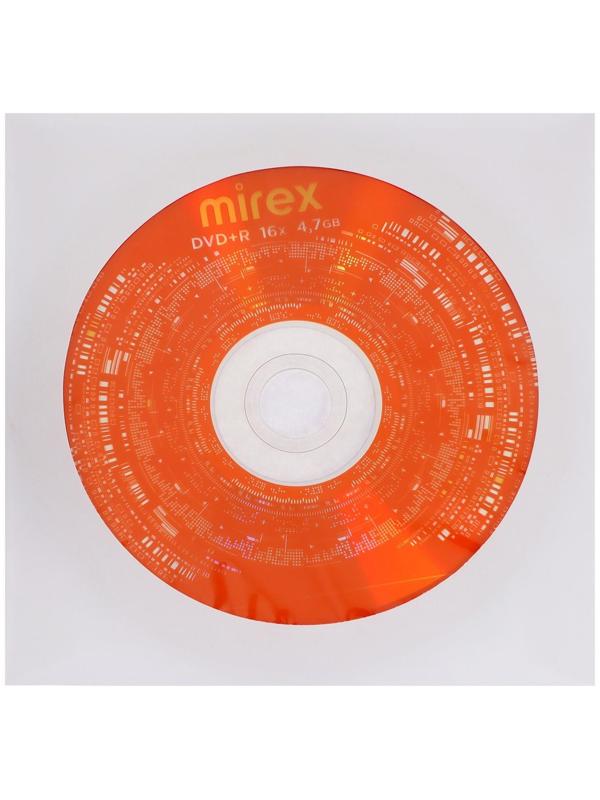 Диск DVD+R Mirex Brand, 16x, 4.7 Гб, конверт, 1 шт