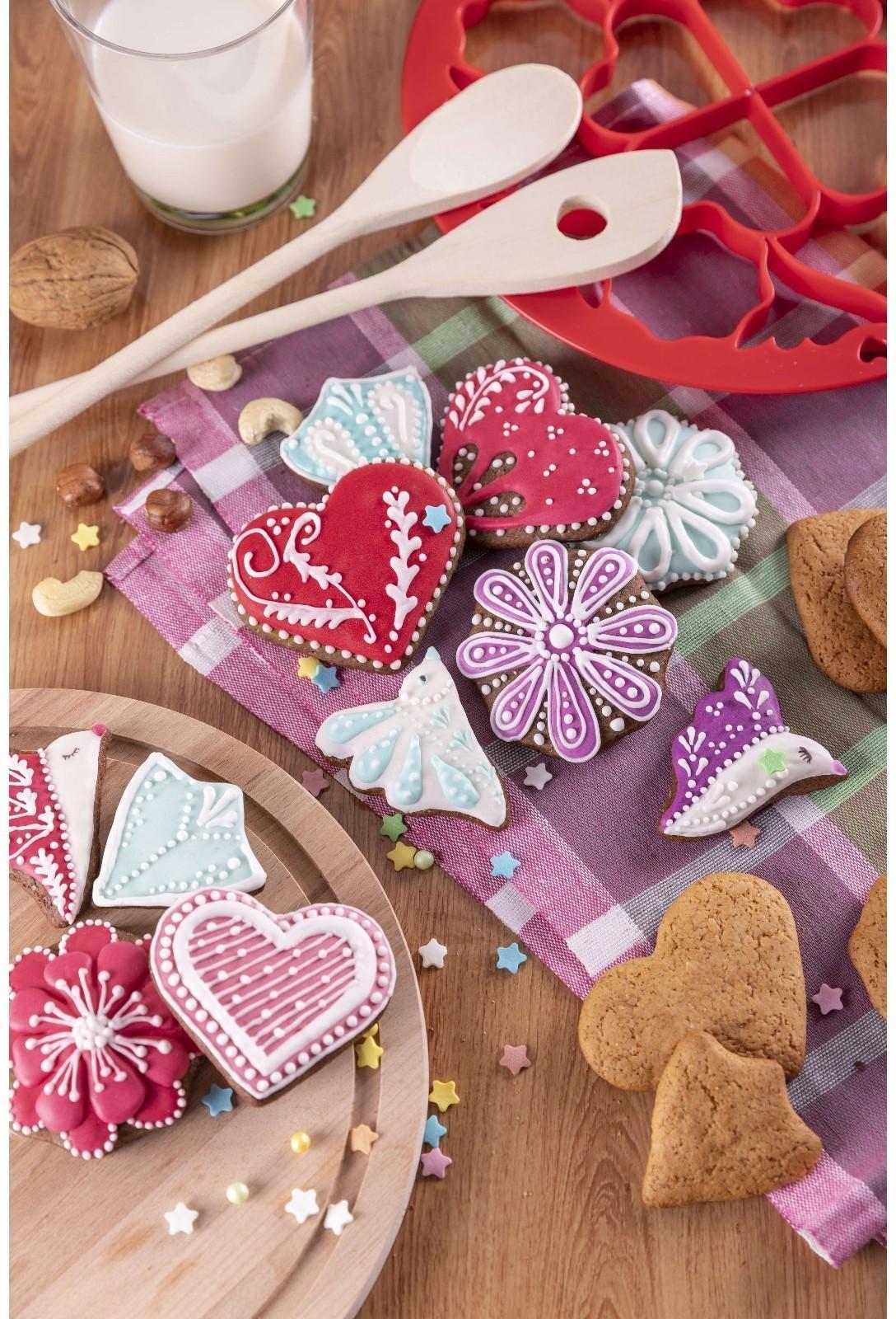 Форма для печенья «Love», цвет розовый