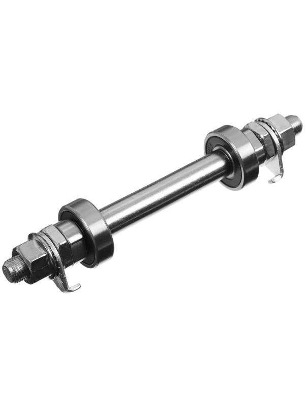 Ось передняя под гайку, 140 мм,  пром подшипник