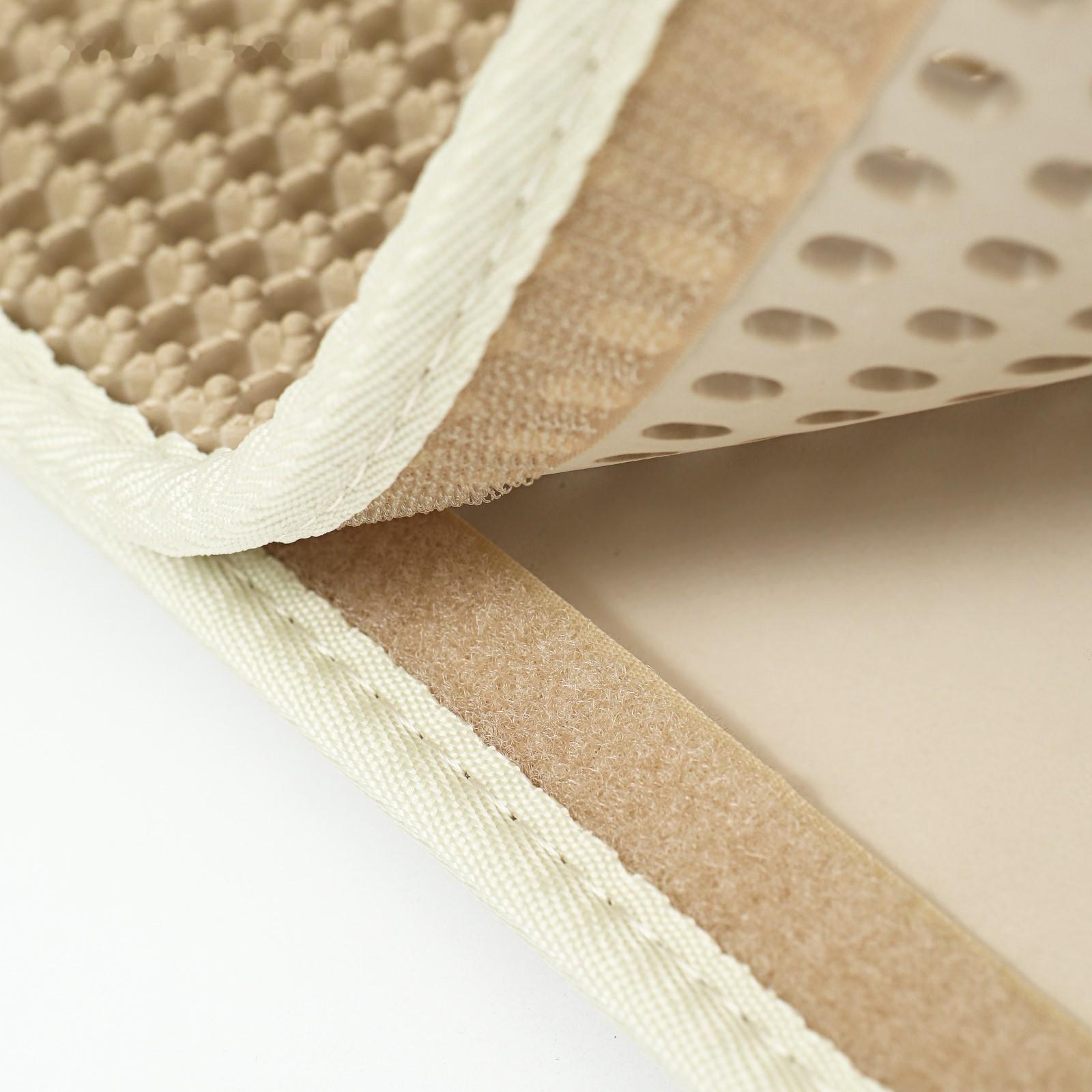 Pet-it коврик для кошачьего лотка 40х60, двухслойный, бежевый