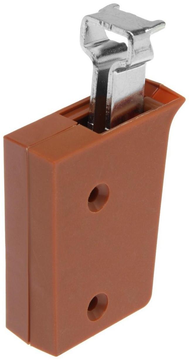 Подвеска мебельная регулируемая, коричневая  1 шт