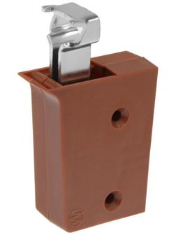 Подвеска мебельная регулируемая, коричневая  1 шт