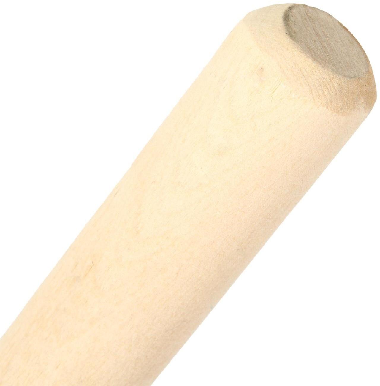 Грабли прямые, витой зуб, 10 зубцов, металл, деревянный черенок