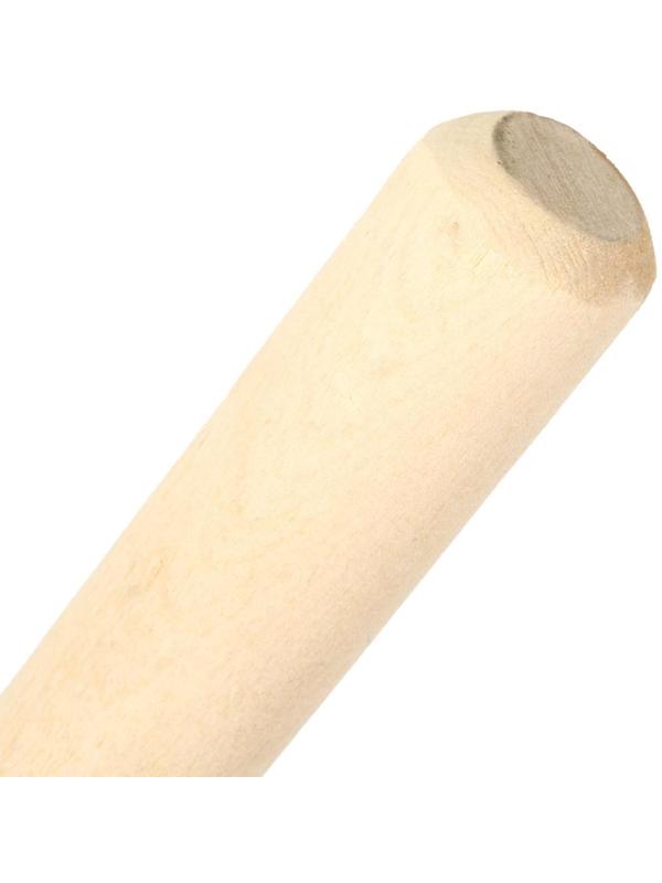 Грабли прямые, витой зуб, 10 зубцов, металл, деревянный черенок