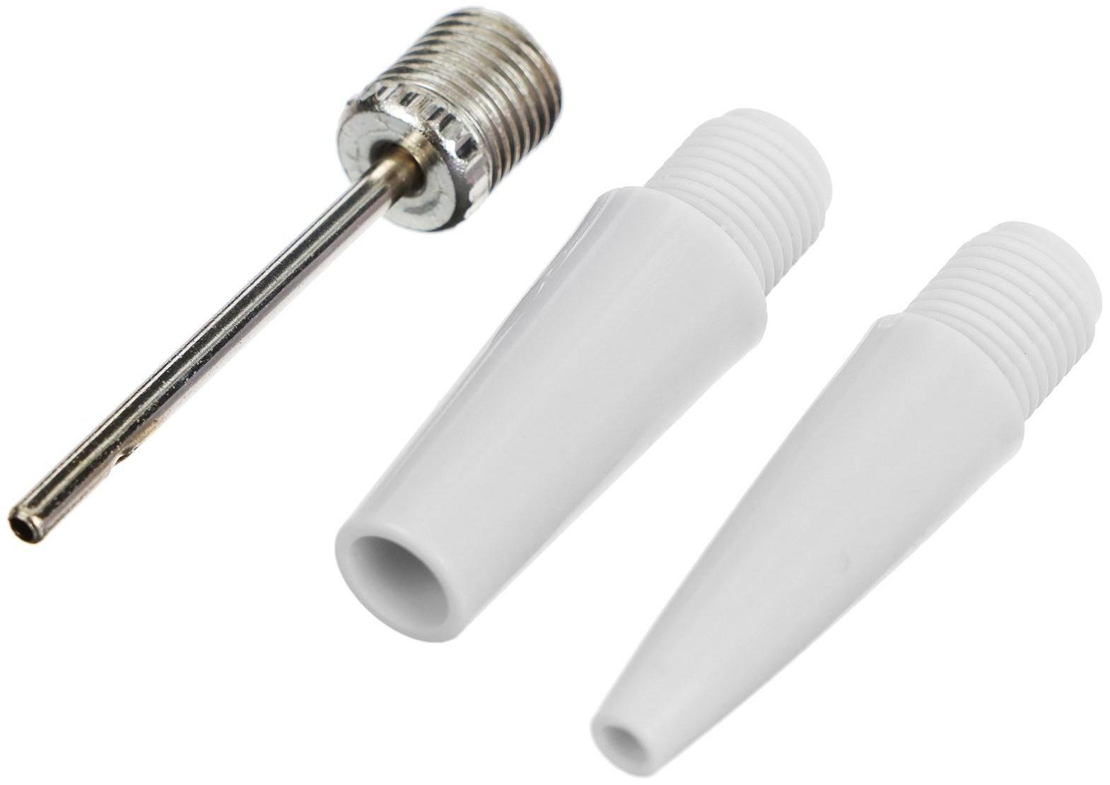 Насос напольный с манометром, авто/вело ниппель, цвет чёрный