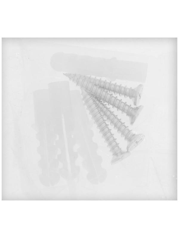 Зеркалодержатель ТУНДРА , d=20 мм, без сверления, цвет матовый никель, 4 шт.