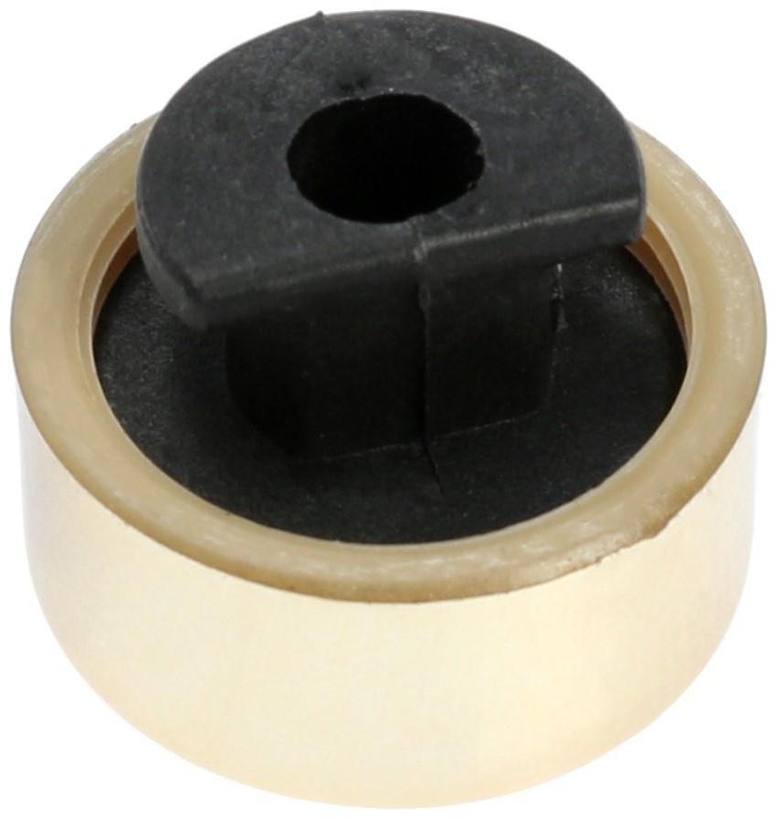 Зеркалодержатель ТУНДРА LIGHT, d=17 мм, без сверления, цвет золото, пластик, 4 шт.