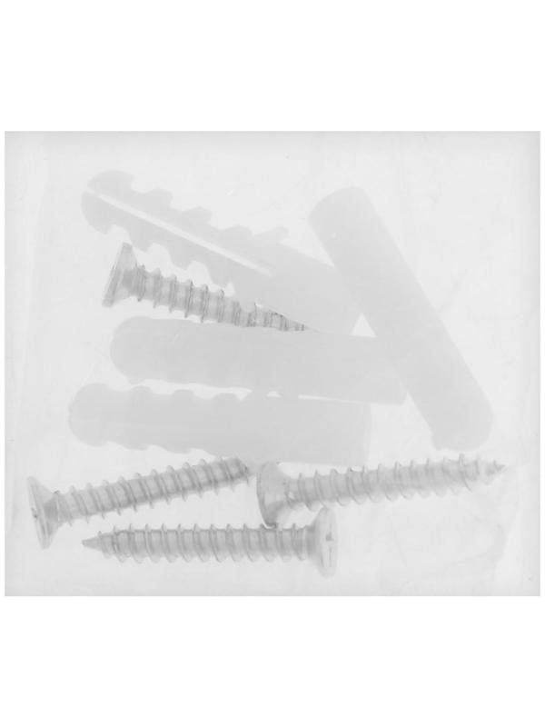 Зеркалодержатель ТУНДРА LIGHT, d=17 мм, без сверления, цвет золото, пластик, 4 шт.