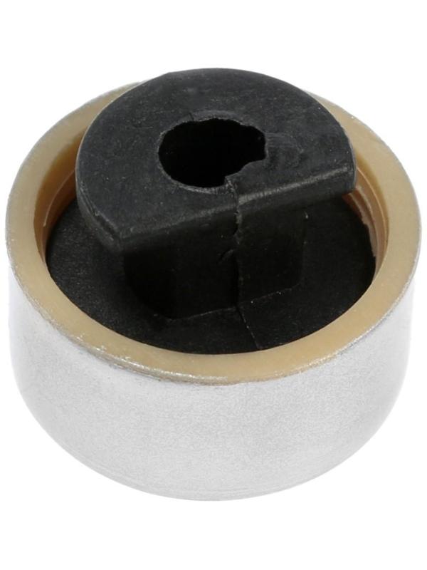 Зеркалодержатель ТУНДРА LIGHT, d=17 мм, без сверления, цвет матовый никель, пластик, 4 шт.