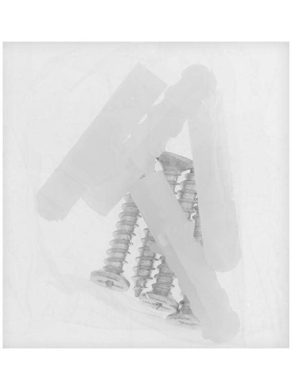 Зеркалодержатель ТУНДРА LIGHT, d=17 мм, без сверления, цвет бронза, пластик, 4 шт.