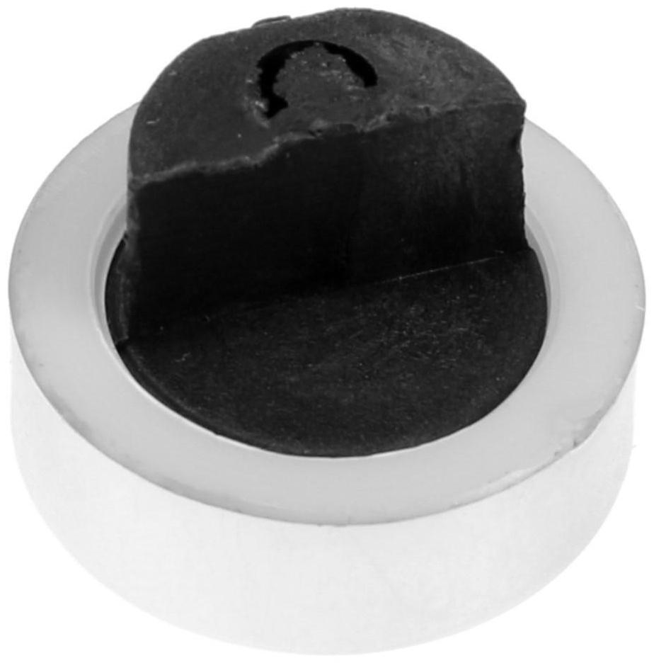 Зеркалодержатель ТУНДРА LIGHT, d=20 мм, без сверления, цвет хром, пластик, 4 шт.