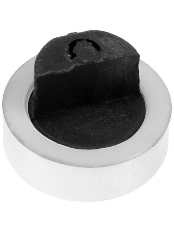 Зеркалодержатель ТУНДРА LIGHT, d=20 мм, без сверления, цвет хром, пластик, 4 шт.