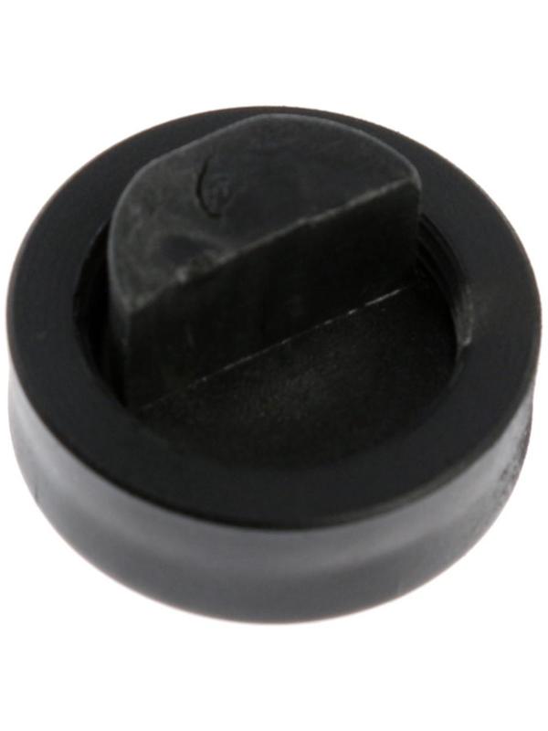 Зеркалодержатель ТУНДРА , d=20 мм, без сверления, цвет черный, пластик, 4 шт.