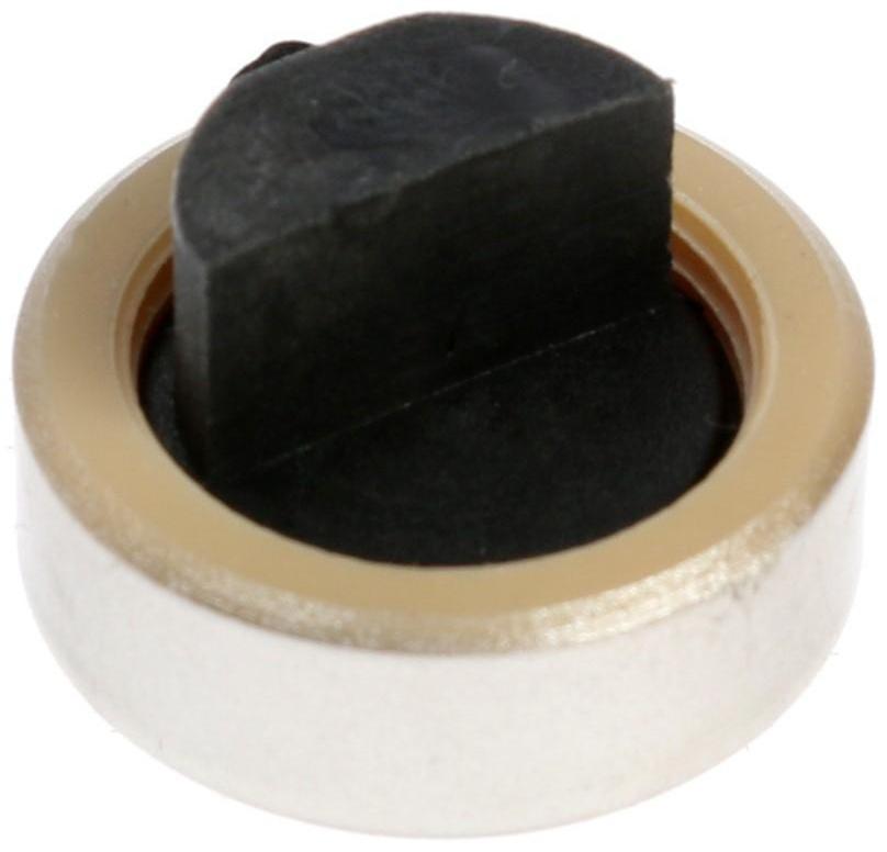 Зеркалодержатель ТУНДРА , d=20 мм, без сверления, цвет матовый никель, пластик, 4 шт.