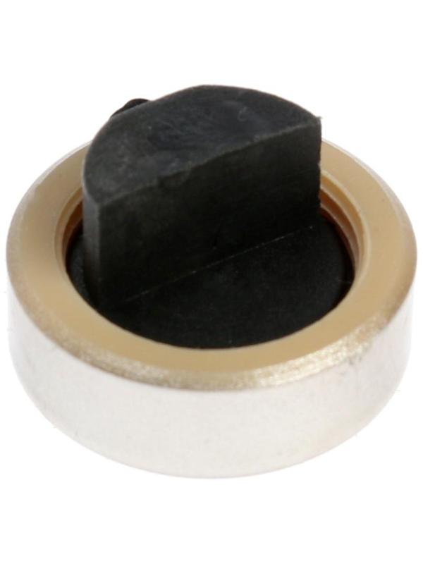 Зеркалодержатель ТУНДРА , d=20 мм, без сверления, цвет матовый никель, пластик, 4 шт.