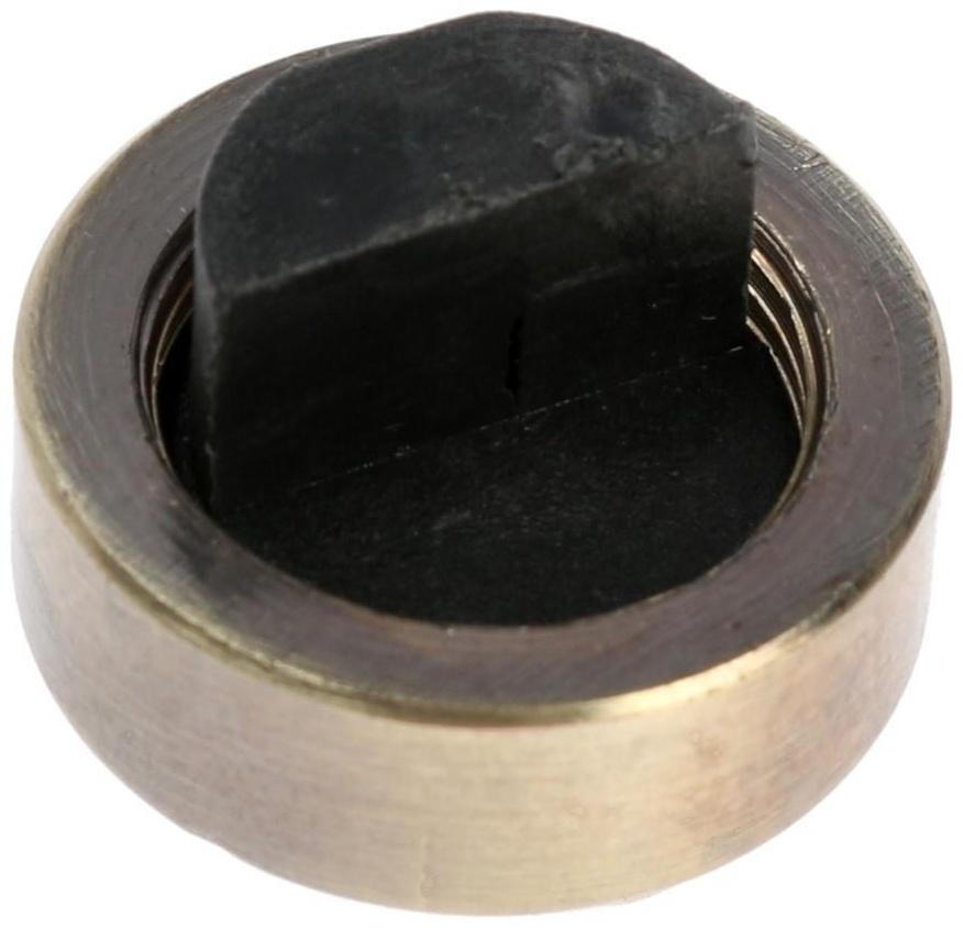 Зеркалодержатель ТУНДРА , d=20 мм, без сверления, цвет бронза, пластик, 4 шт.